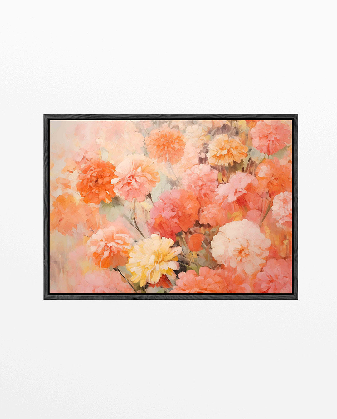 Bloemenexplosie – liggend bloemen kunstwerk