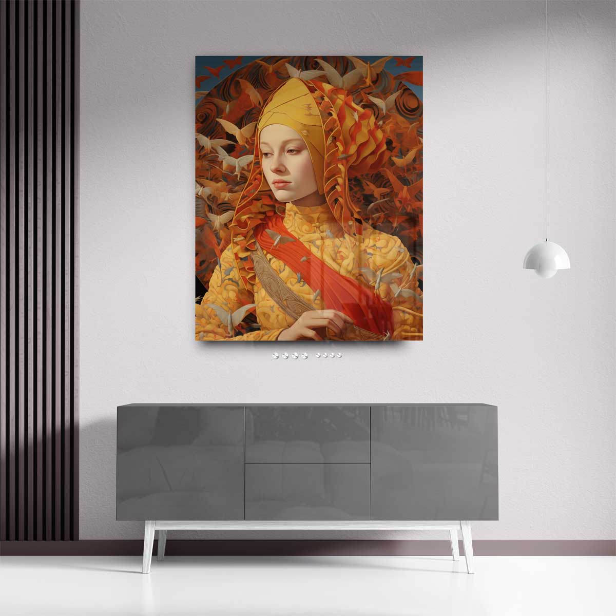 Vlinders in Verbeelding – plexiglas kunstwerk als wanddecoratie