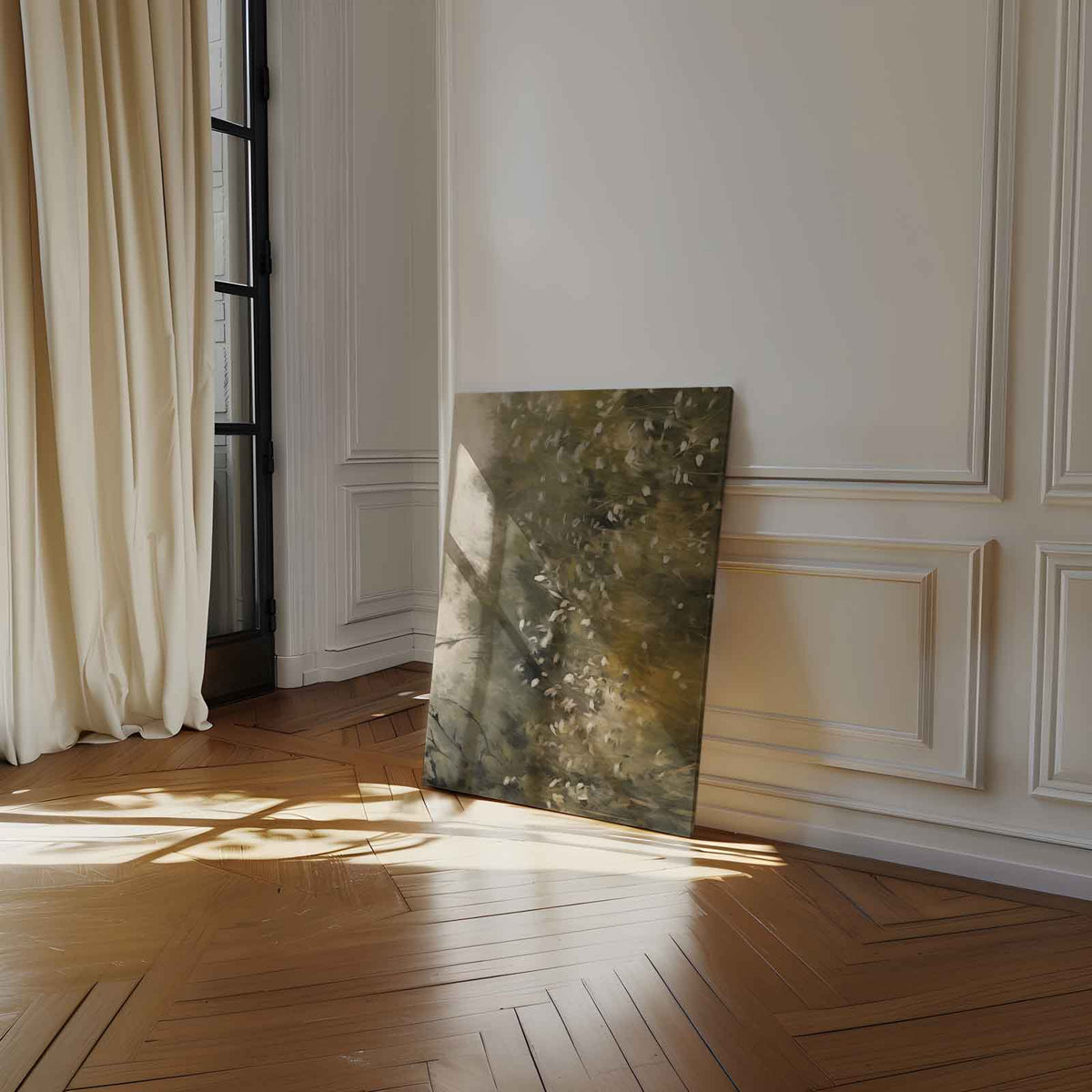 Dromen in Herfstkleuren – canvas wanddecoratie in portret formaat