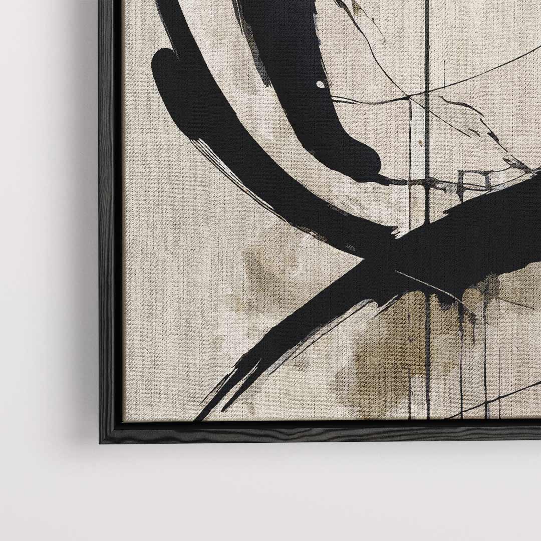 Abstracte Beweging – dibond kunstwerk als wanddecoratie