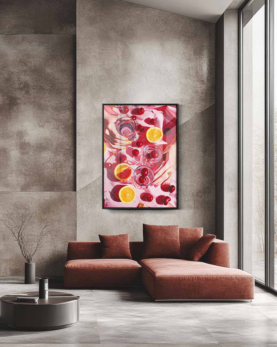 Fruitige Toost – staande wandkunst voor woonkamer of interieur