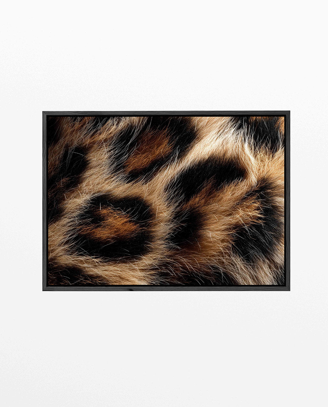Dierenprint textuur – liggend jungle kunstwerk