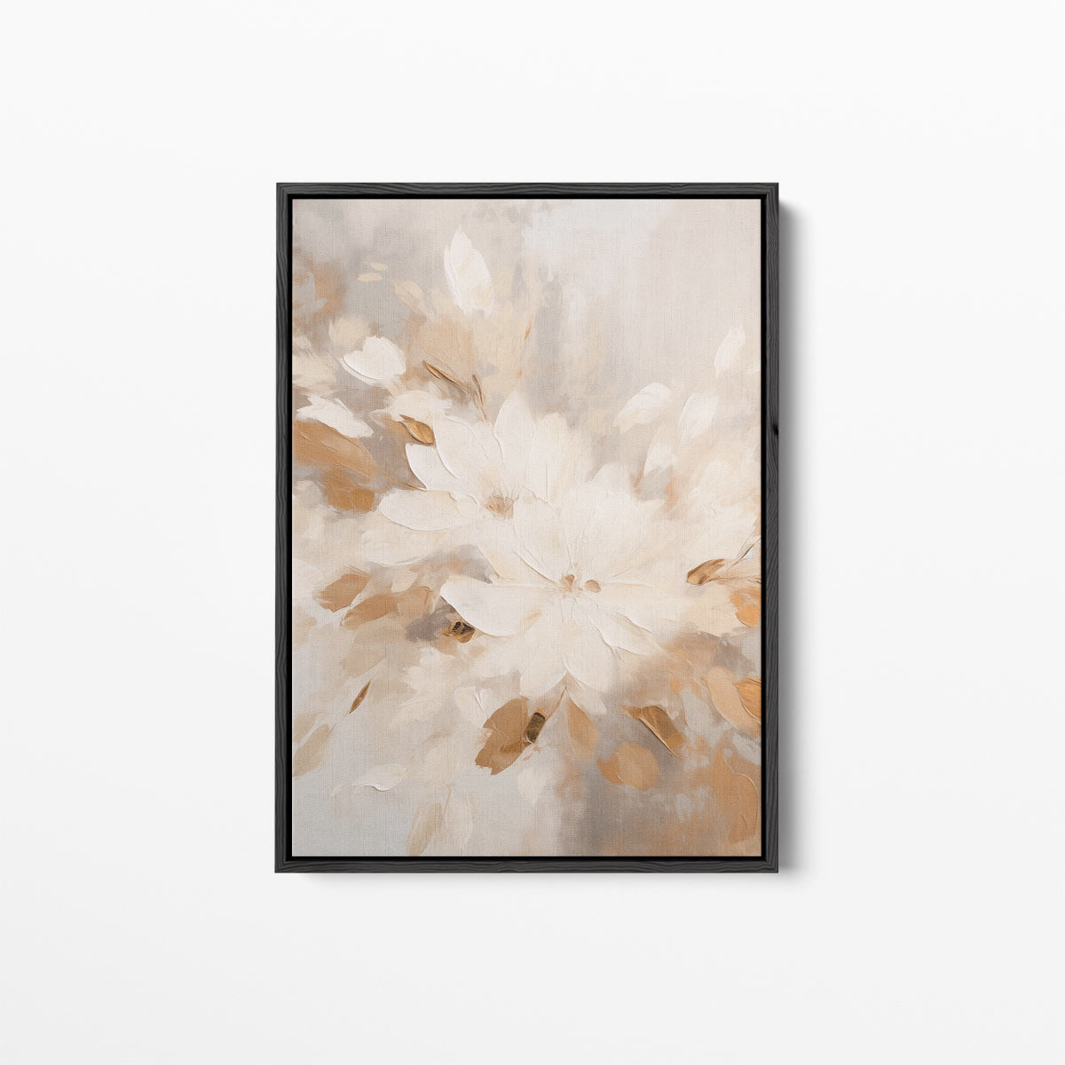 Elegantie in Bloei – canvas kunstwerk als wanddecoratie