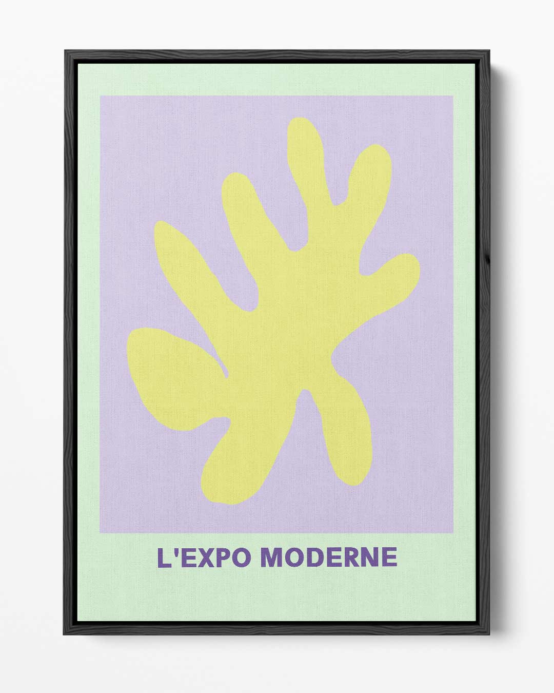 Modern Wonder – portret kunstwerk als wanddecoratie