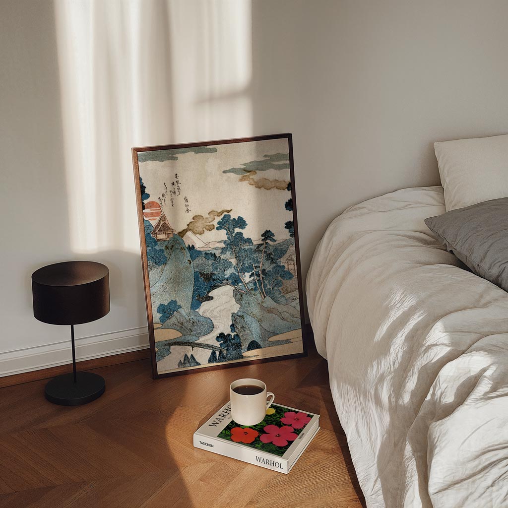 Betoverend Japans Landschap – staande kinderkamer wanddecoratie van WallArtistic