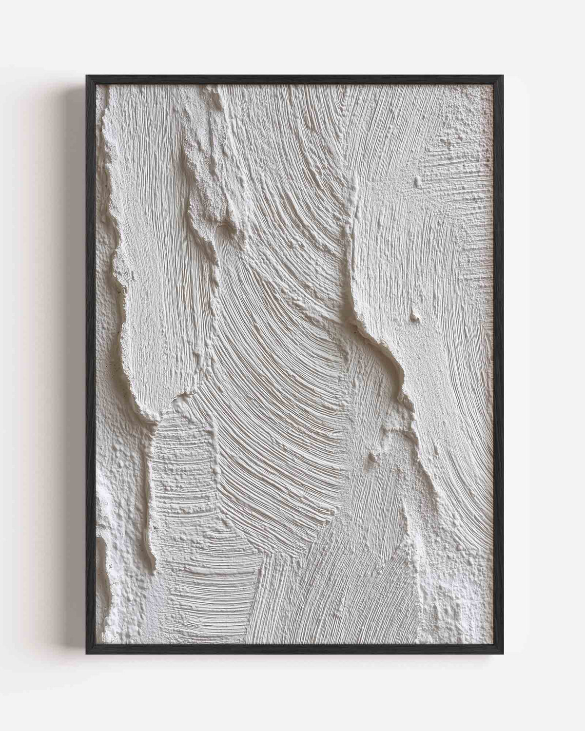 Textuur en lijnen – abstracte textuur portret poster als wanddecoratie