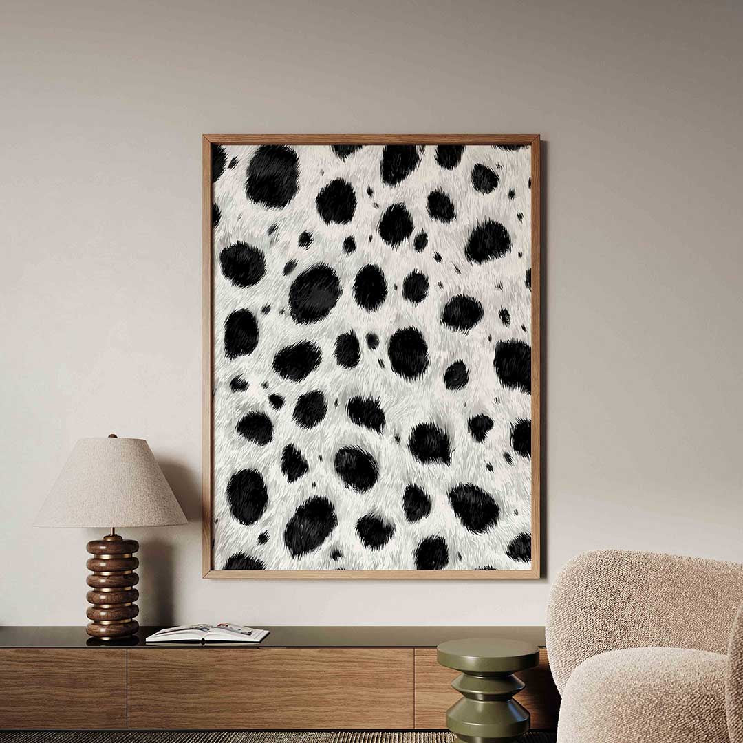 Gevlekte patroon – safari poster in staand formaat