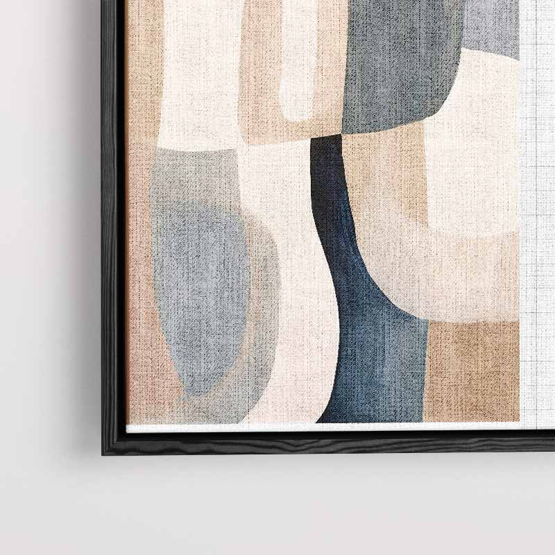Harmonische Abstractie – staand kunstwerk voor modern interieur