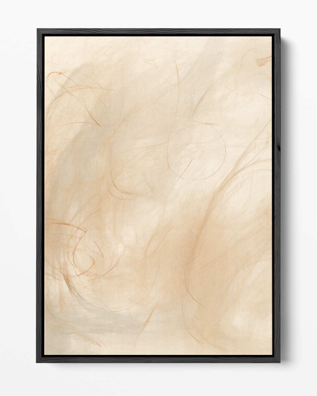 Etherische Wolken – portret kunstwerk als wanddecoratie