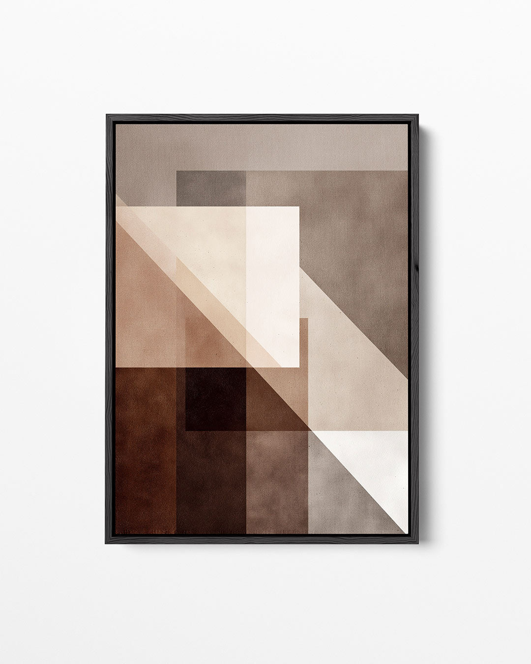 Geometrische vormen – staand wanddecoratie kunstwerk