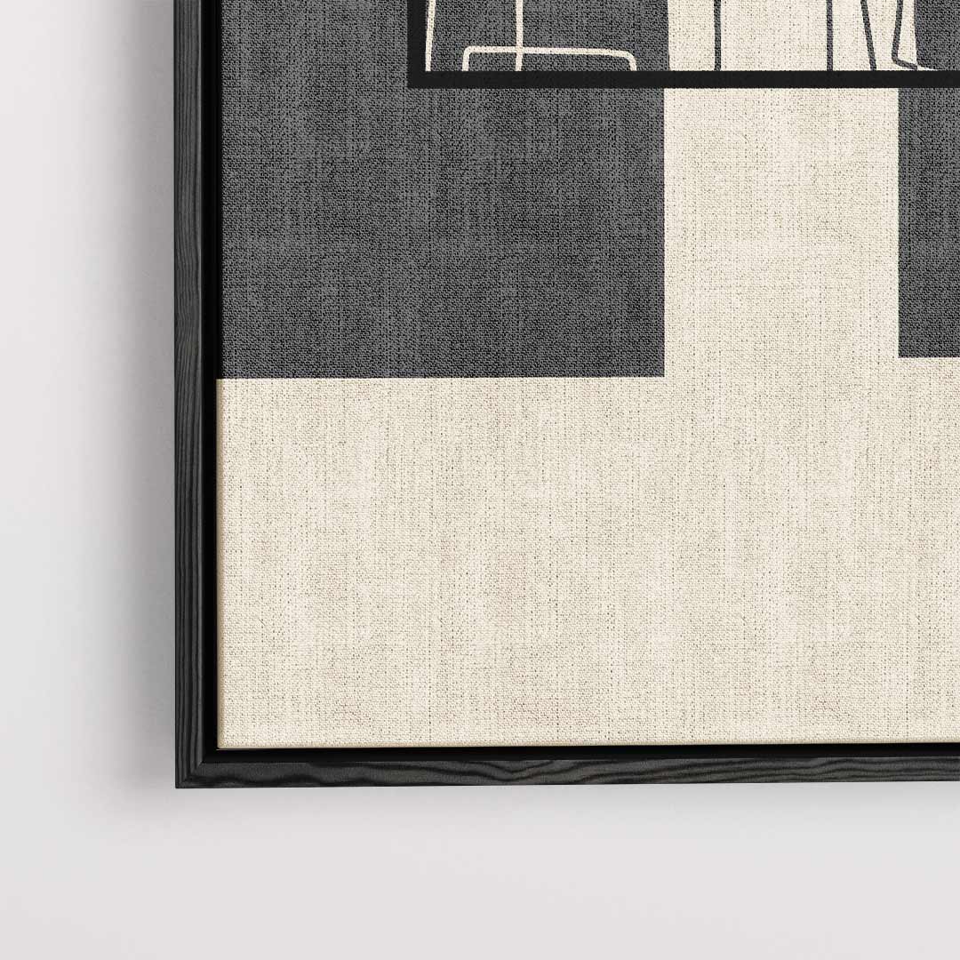 Moderne Doedelpatronen – dibond kunstwerk als wanddecoratie