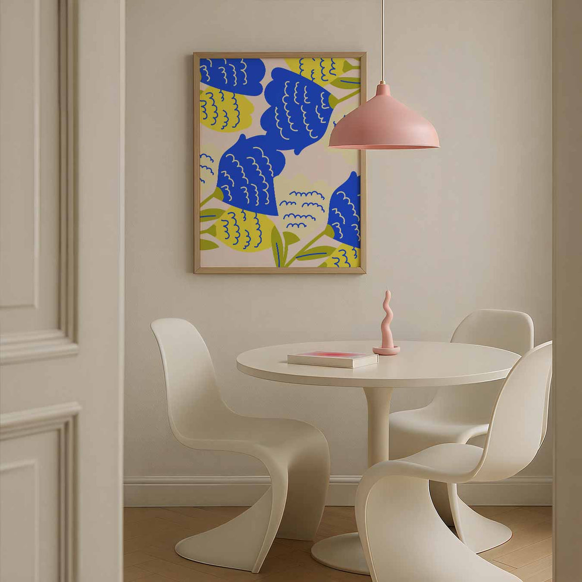 Bloeiende Dromen – bloemen poster in staand formaat