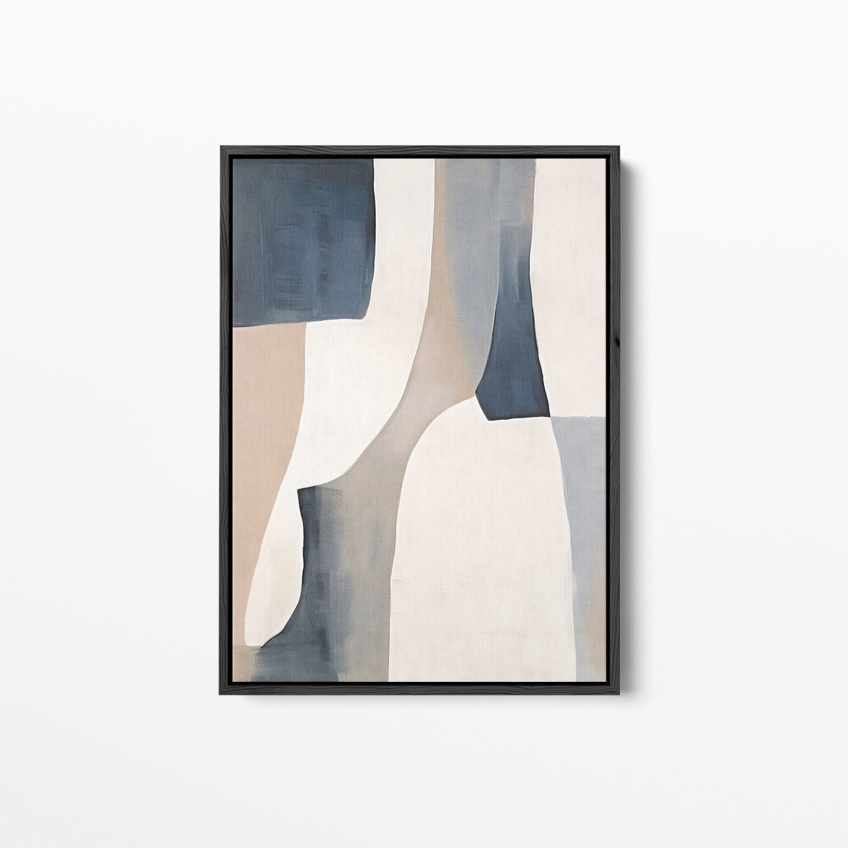 Subtiele Kleurencompositie – canvas kunstwerk als wanddecoratie