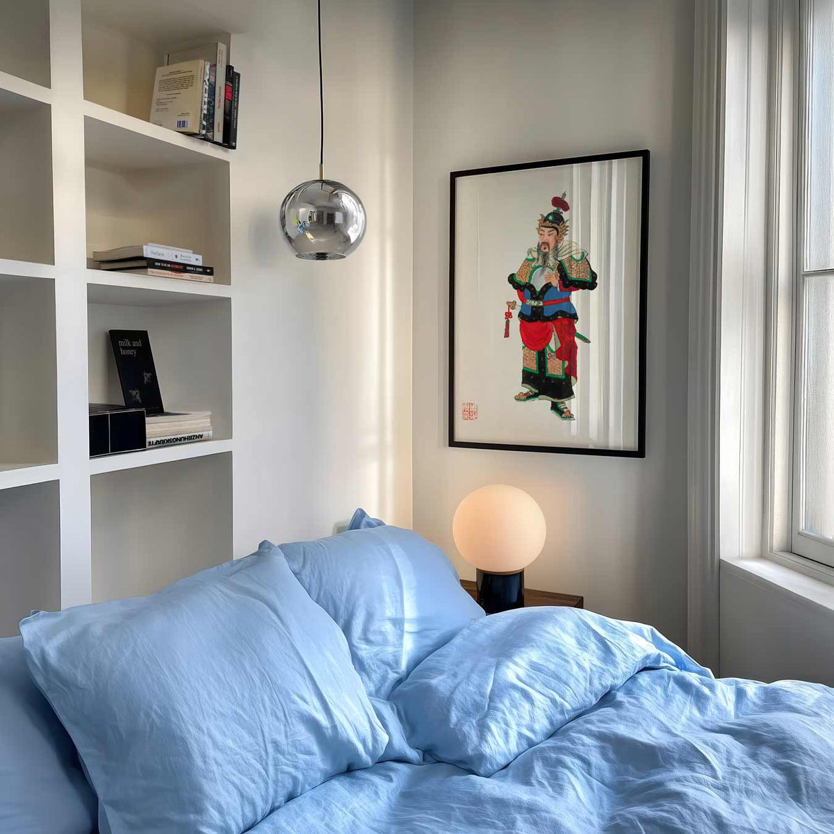 Oosterse Krijger – kinderposter in staand formaat