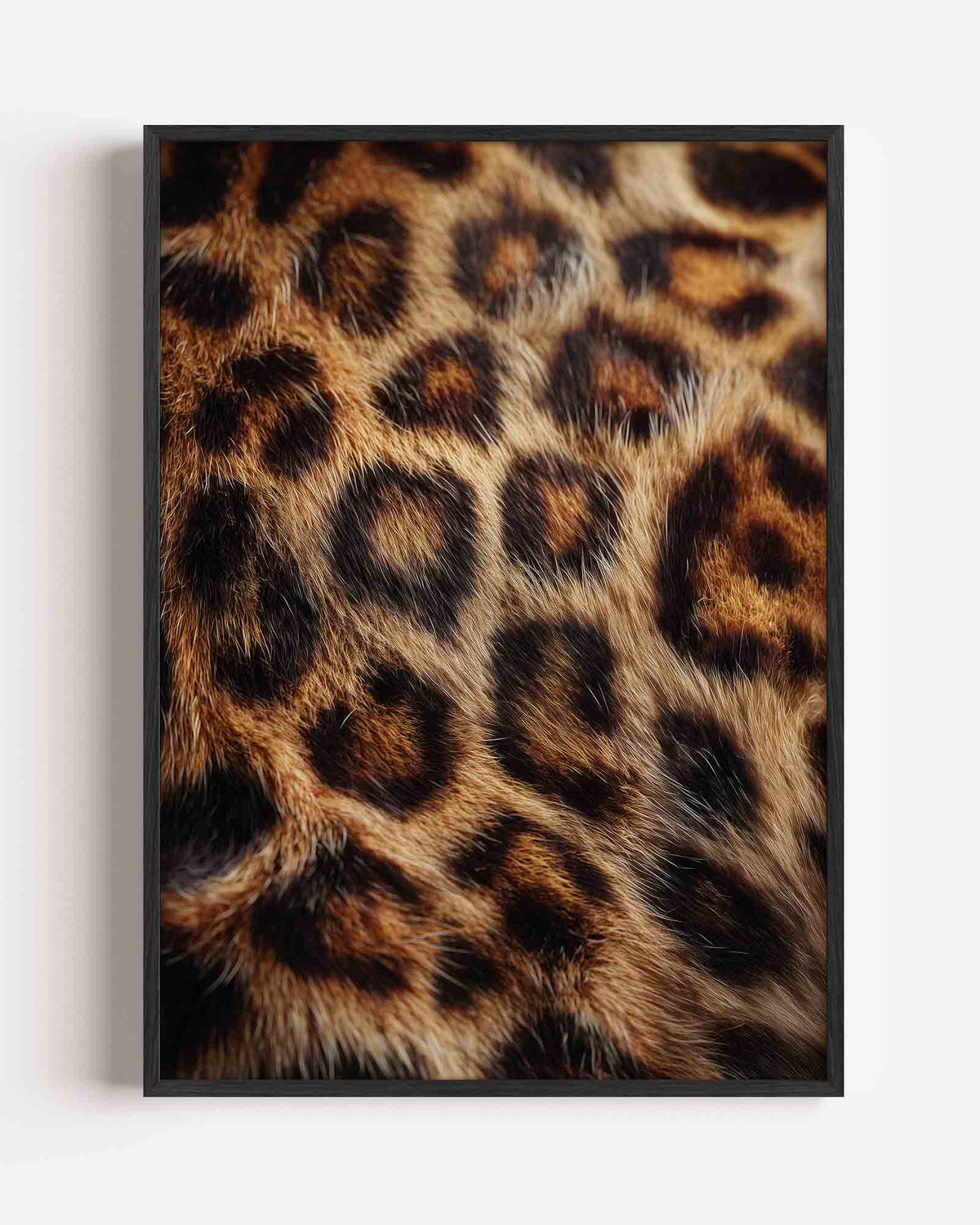 Luipaardprint – safari portret poster als wanddecoratie