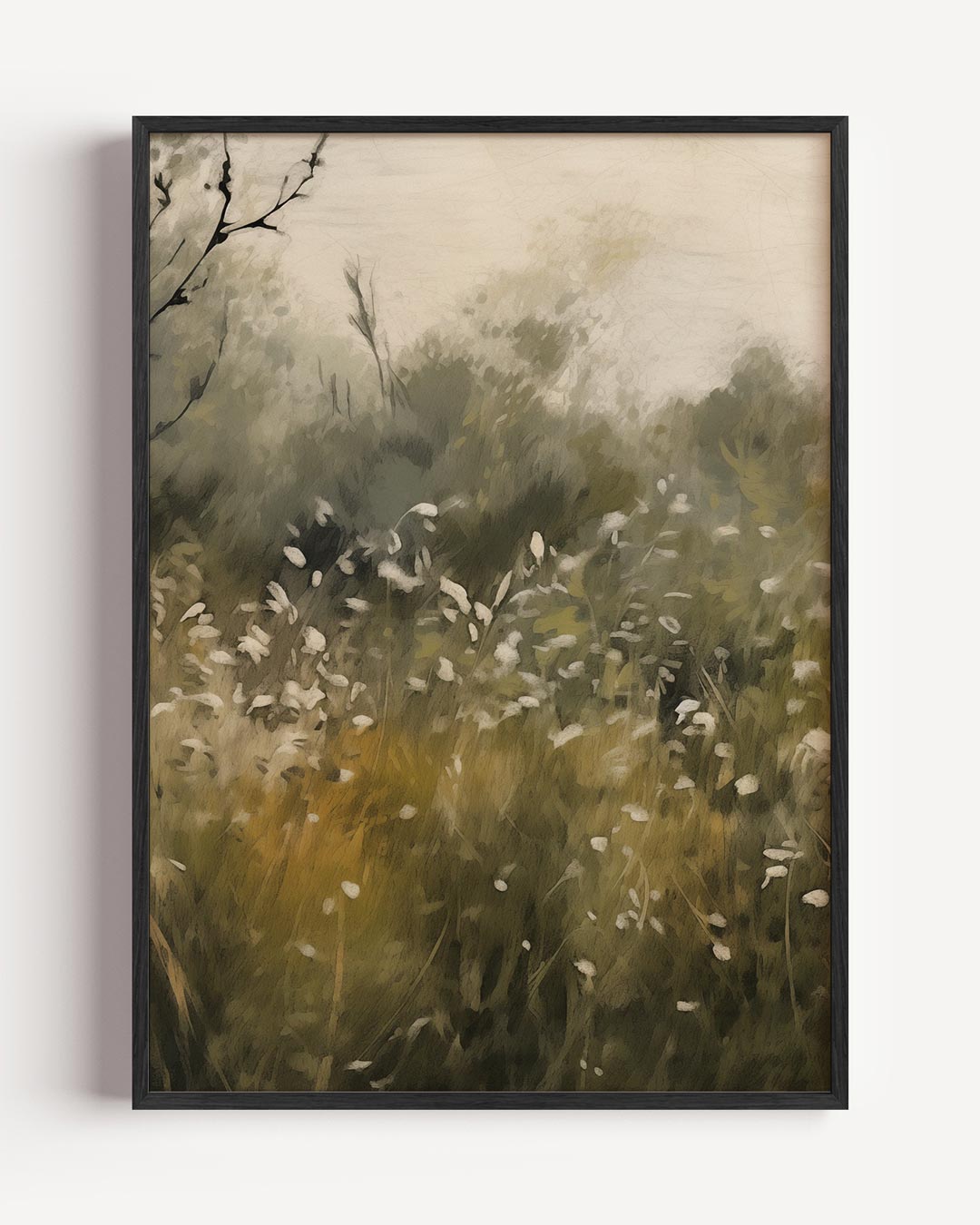 Dromerig Natuurtafereel – natuur en stad portret poster als wanddecoratie