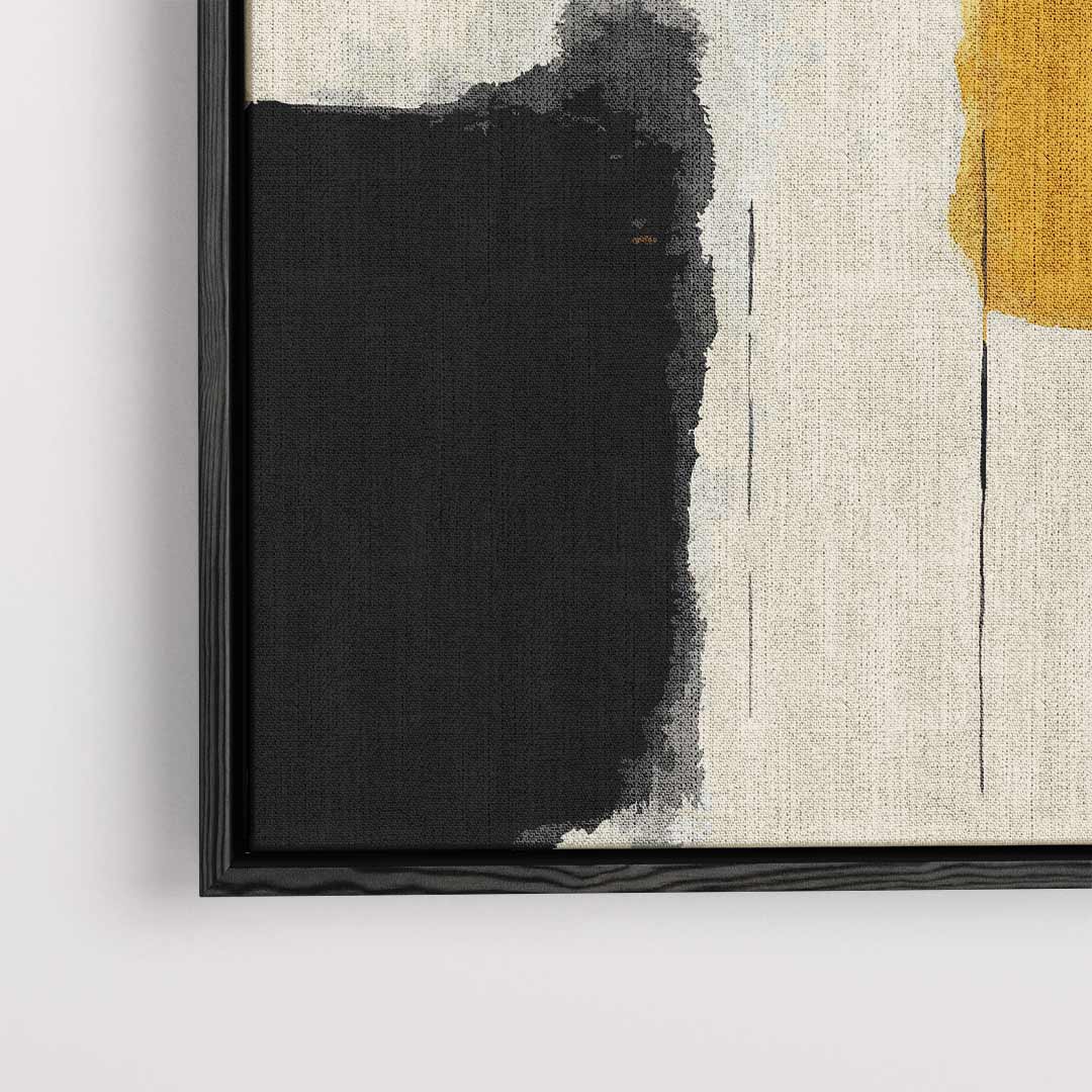 Abstracte Harmonie van Vormen – dibond kunstwerk als wanddecoratie