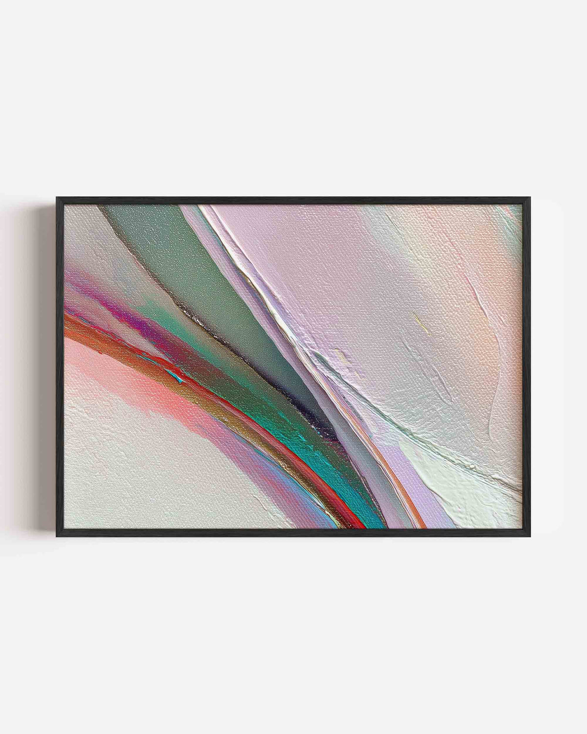 Abstracte lijnen – abstracte landscape poster als wanddecoratie