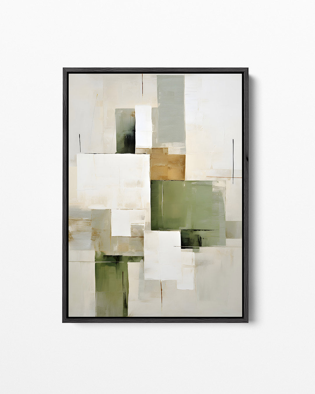 Geometrische vlakken – staand wanddecoratie kunstwerk
