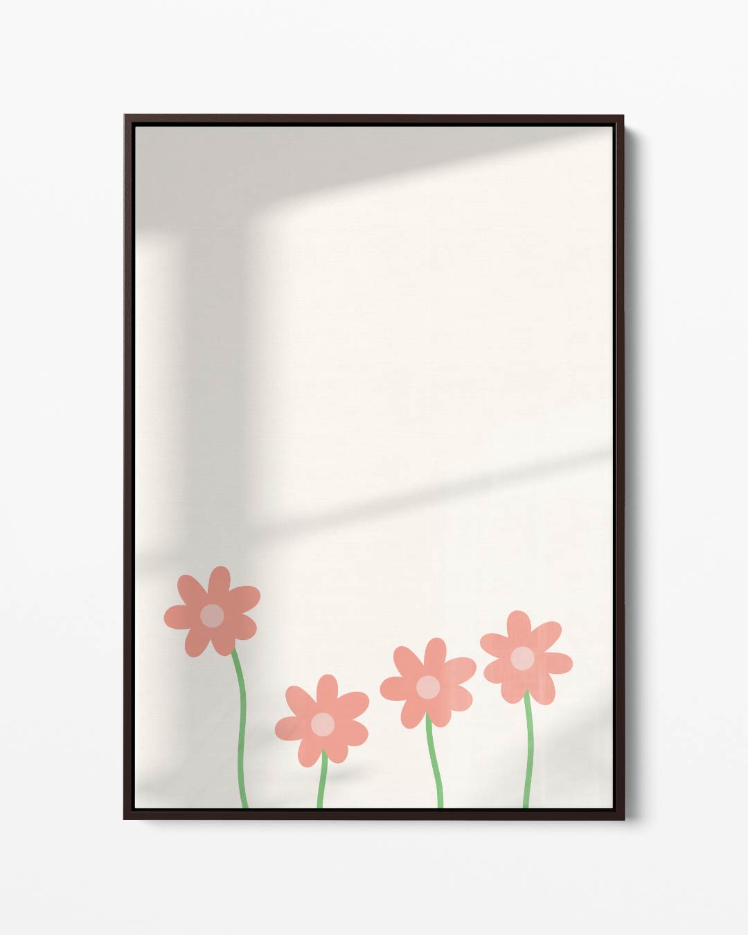 Bloemenpracht – portret kunstwerk als wanddecoratie