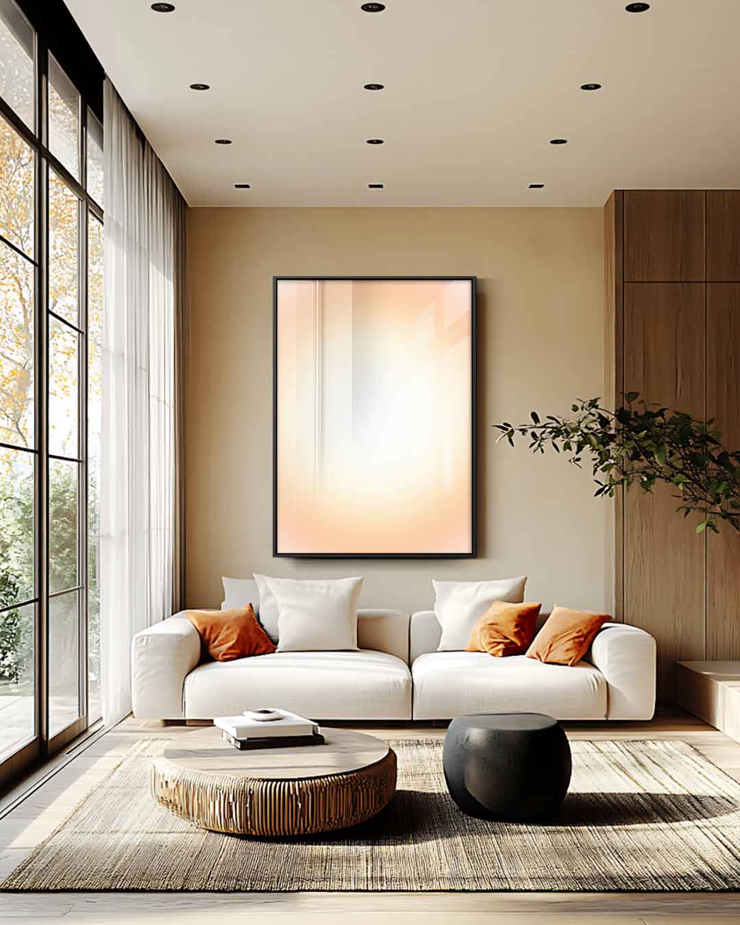 Zonsopgang Droom – canvas wanddecoratie in portret formaat