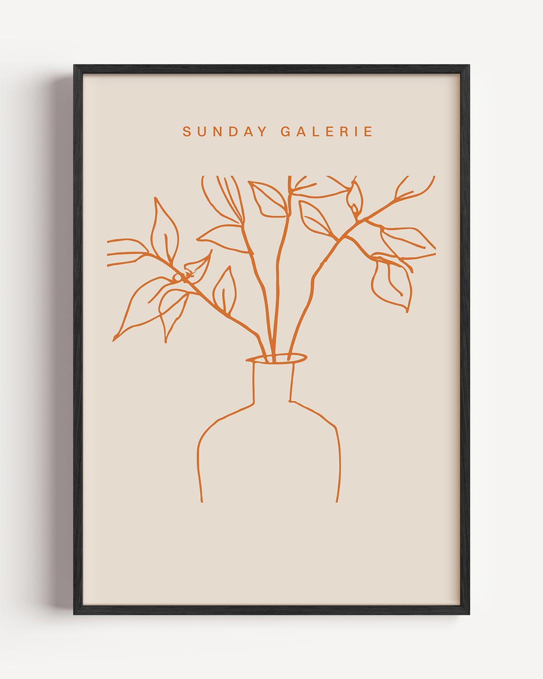 Sunday Galerie Minimalistische Botanische – keuken portret poster als wanddecoratie