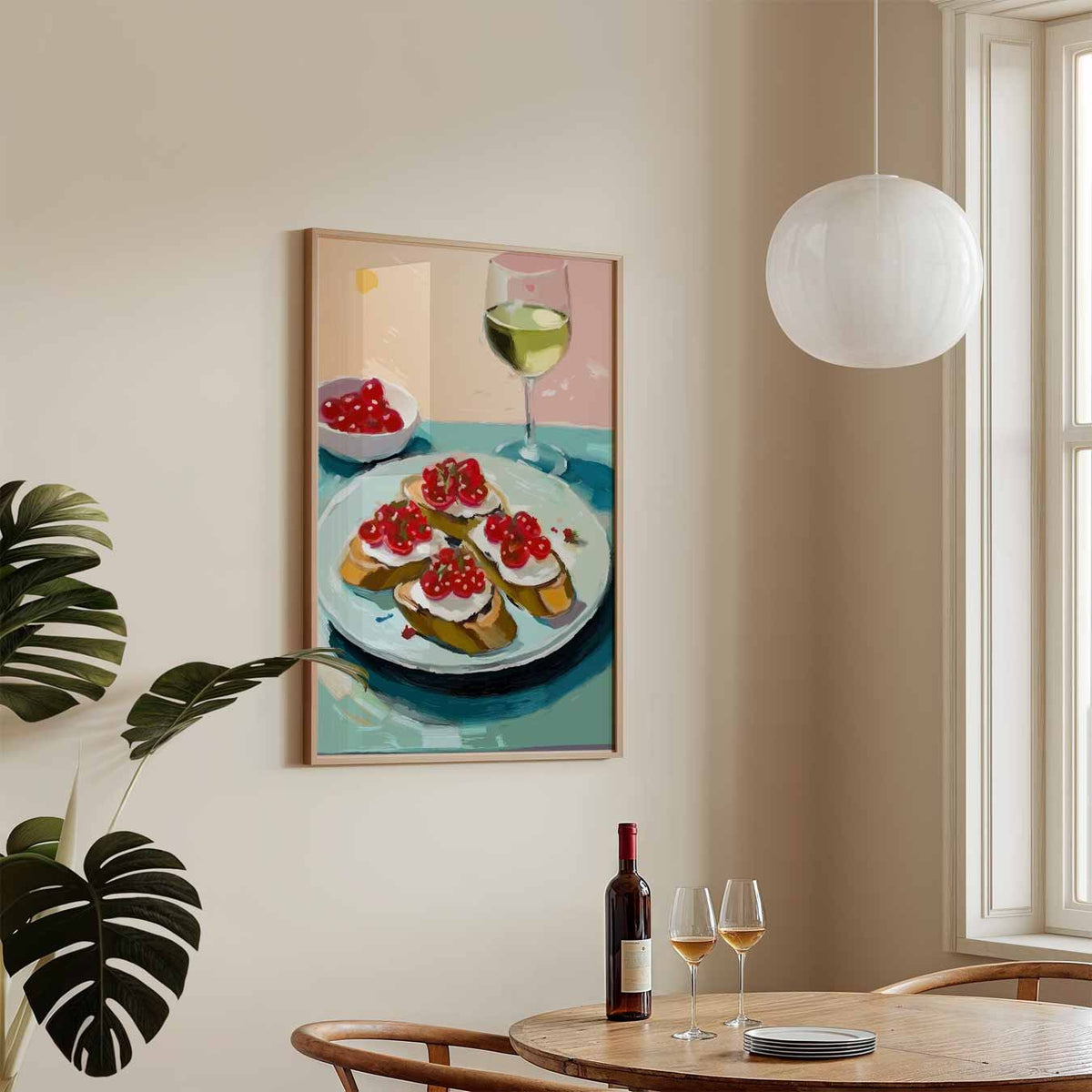 Lekkere Culinaire Momenten – keukenposter in staand formaat
