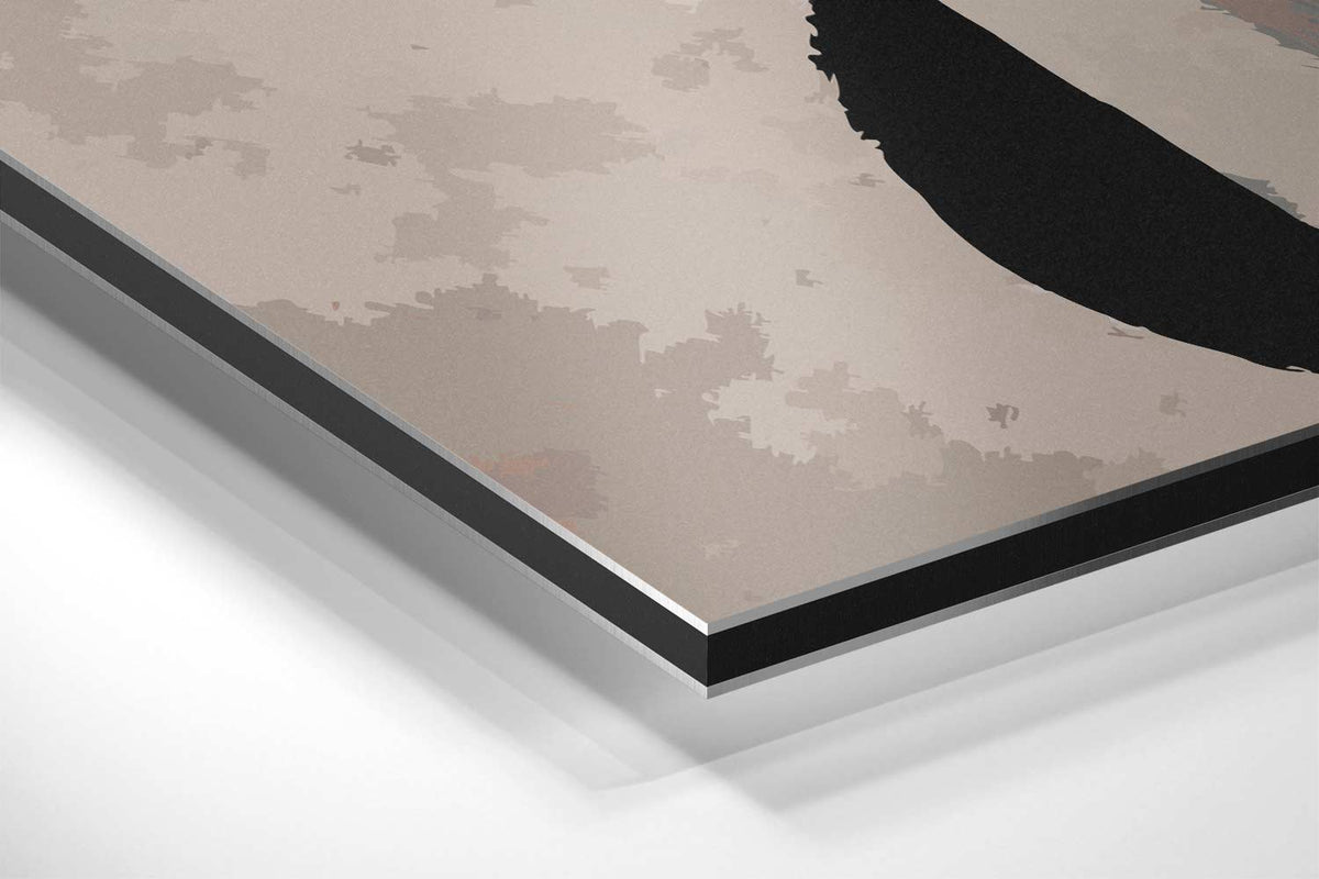 Moderne Abstracte Compositie – canvas kunstwerk als wanddecoratie