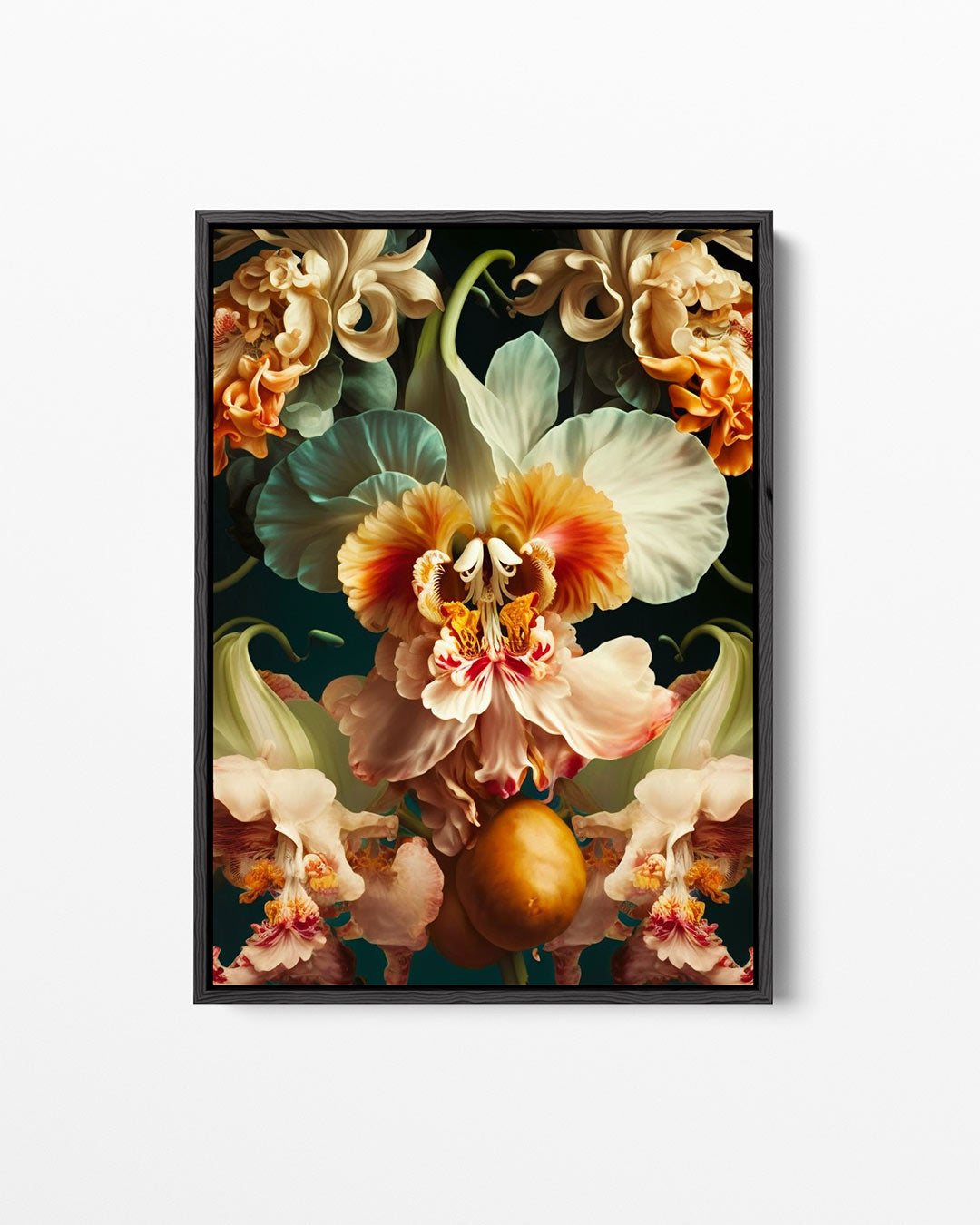 Florale fantasie – staand wanddecoratie kunstwerk