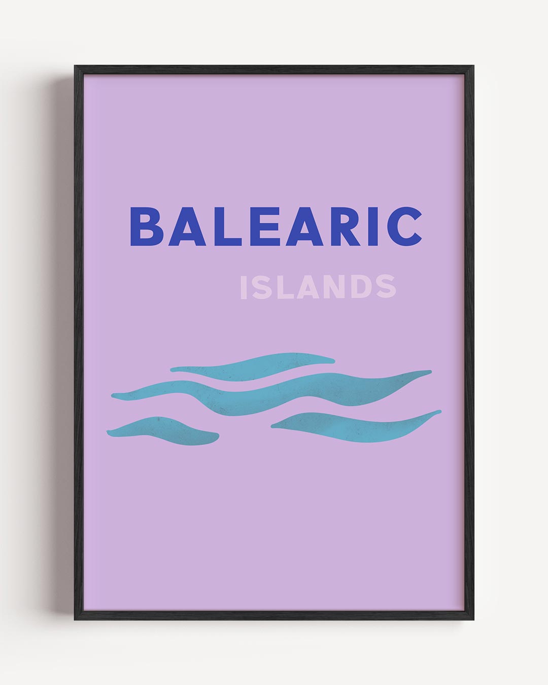 Droomachtige Balearische Eilanden – zomer portret poster als wanddecoratie