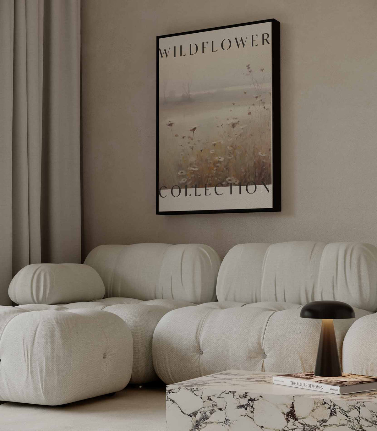 Wildflower Collection – plexiglas wanddecoratie in portret formaat
