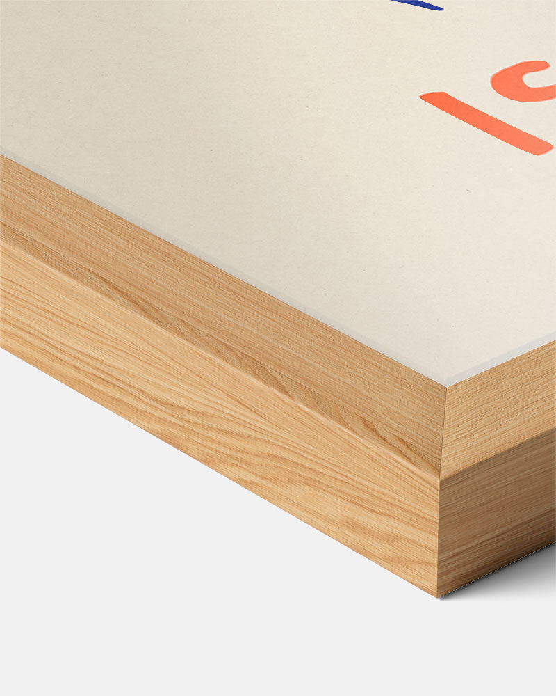 My Love Language is Pasta – staande keuken wanddecoratie van WallArtistic