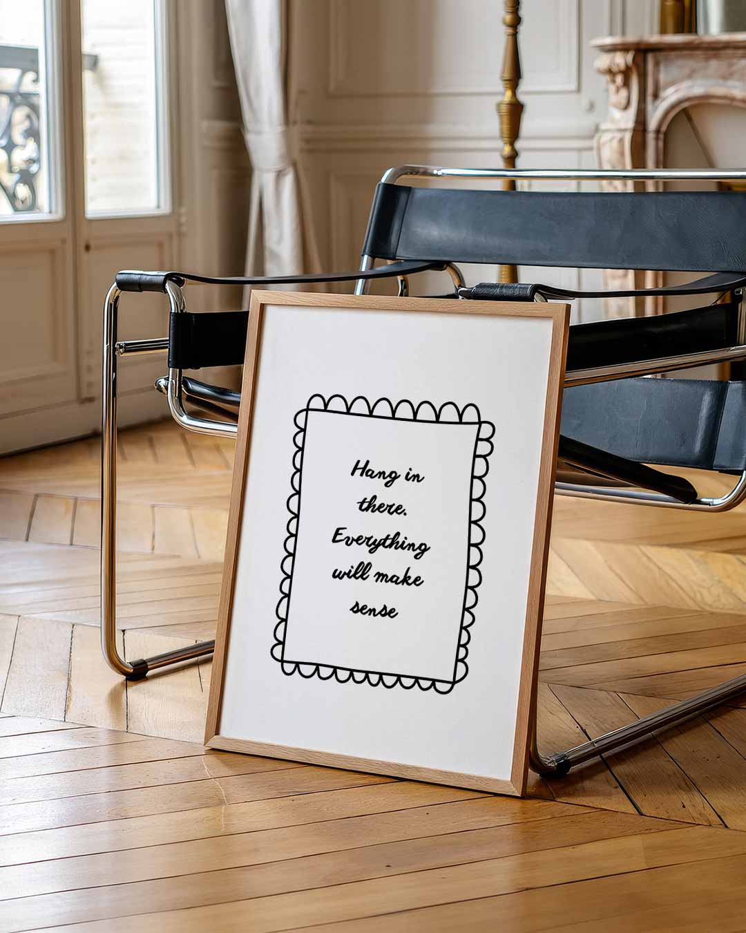 Inspirerende Doorzettingsposter – quote poster als inspirerende wanddecoratie