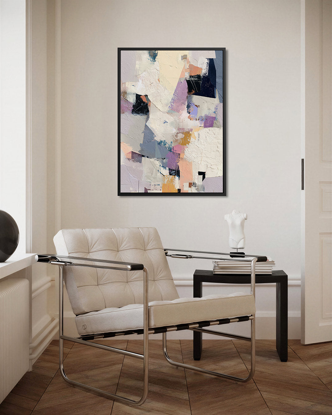 Kleurencompositie – kunstwerk als stijlvolle wanddecoratie