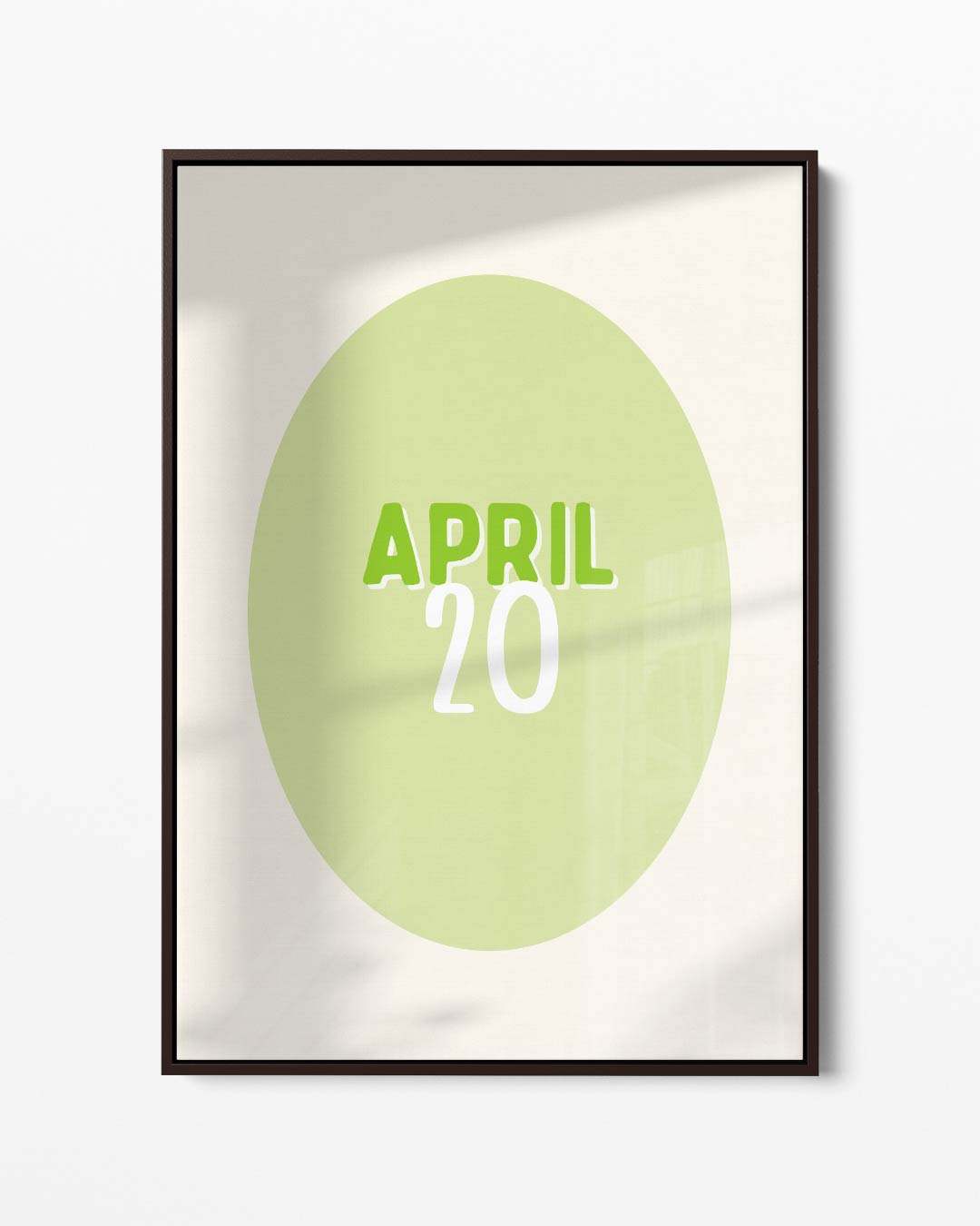 April 20 - Frisse Wanddecoratie – portret kunstwerk als wanddecoratie