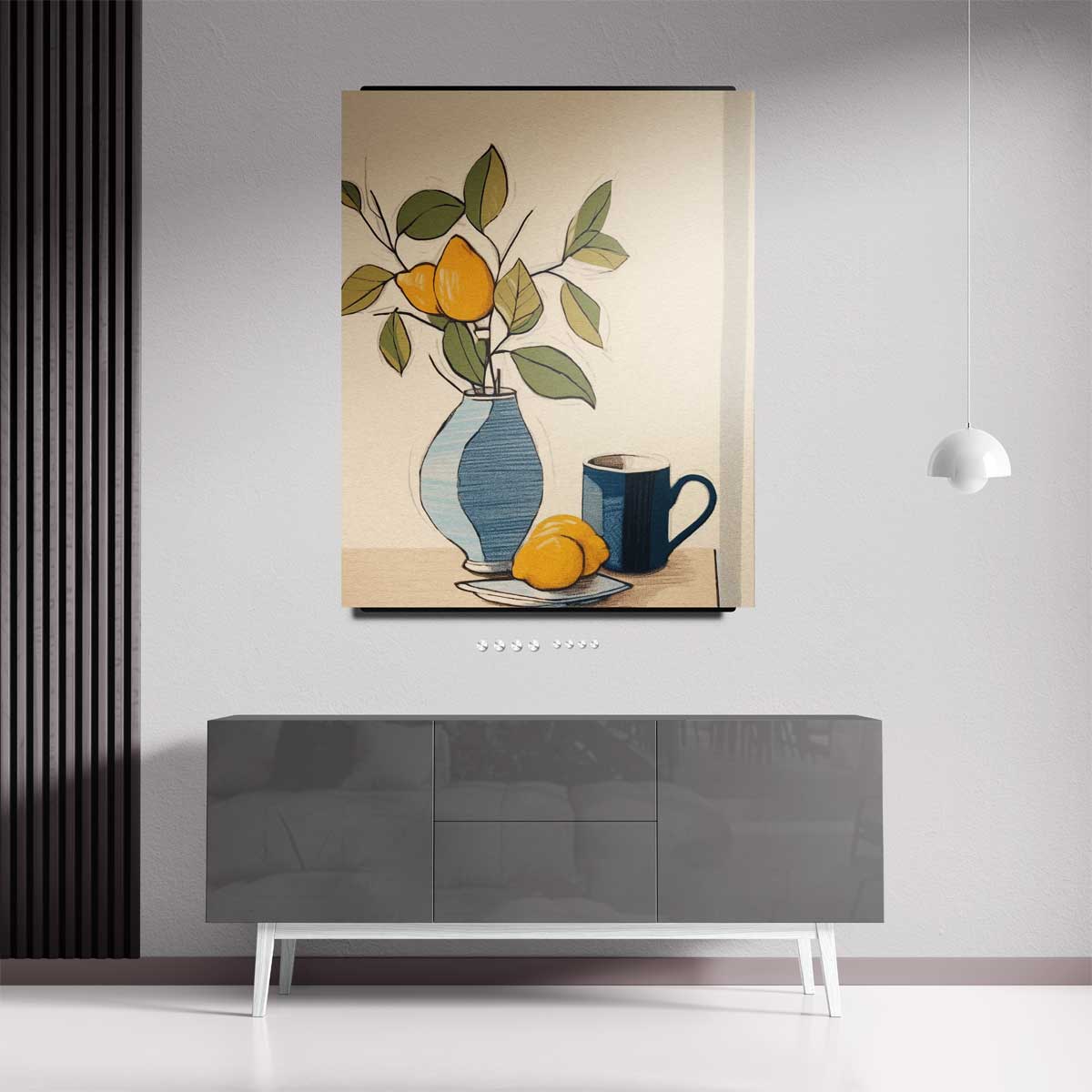 Fruitige Verrassingen – staand kunstwerk voor modern interieur