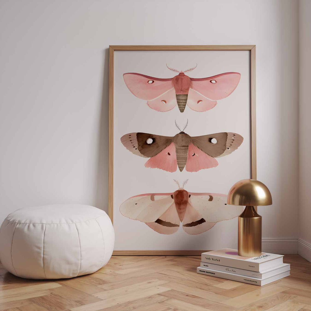 Dromerige Vlinderkunst – speelse wandkunst als portret kinderposter