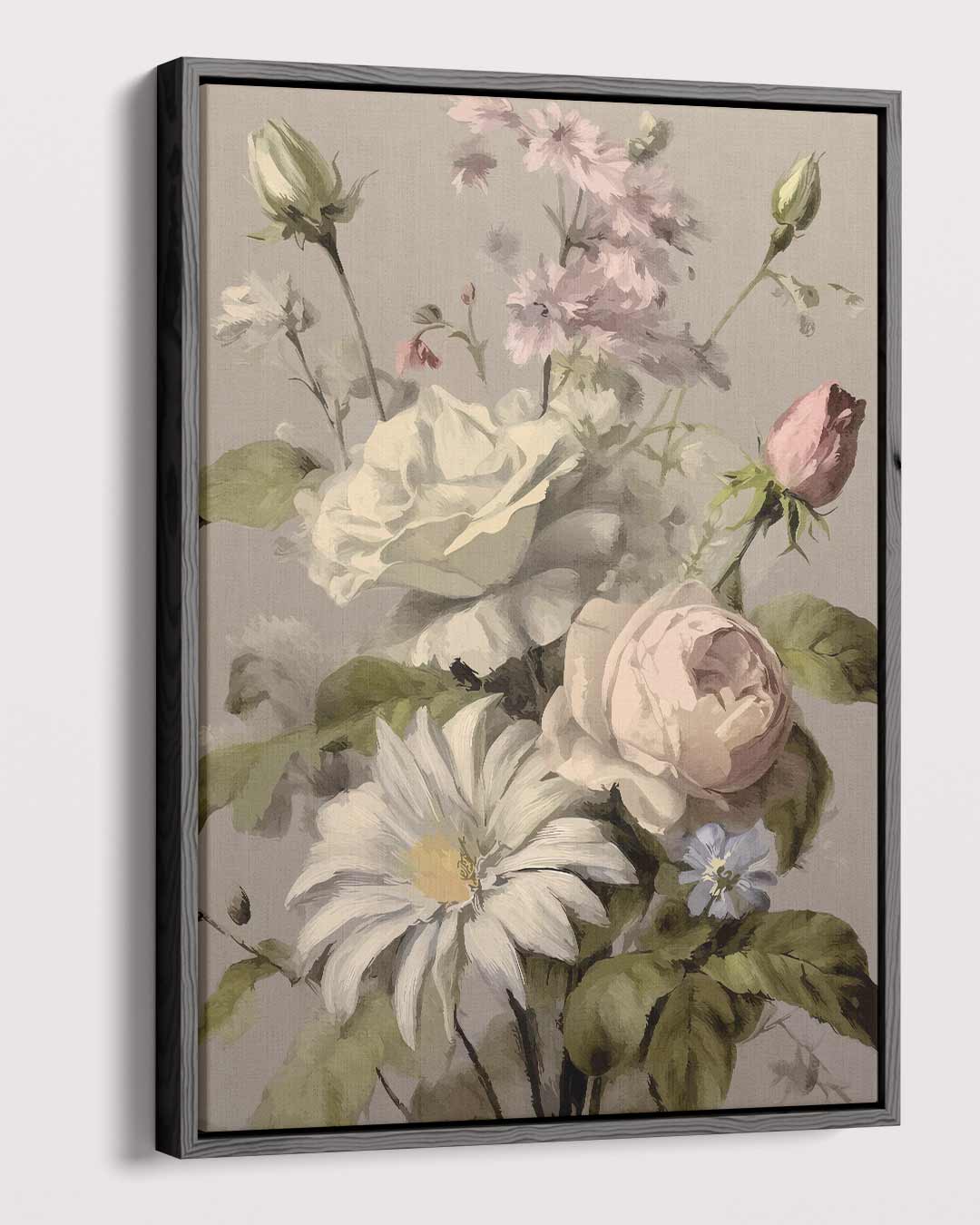 Bloemenpracht Schilderij – dibond kunstwerk als wanddecoratie