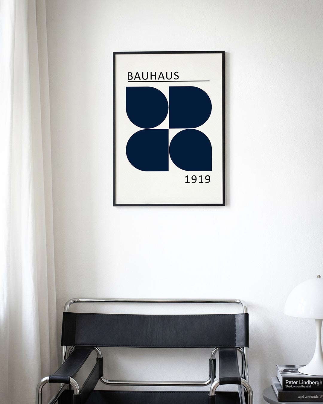 Vorm en balans – moderne Bauhaus wandkunst als poster