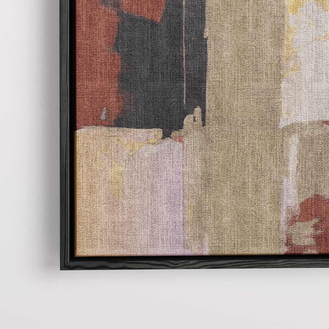 Abstracte Harmonie – dibond kunstwerk als wanddecoratie