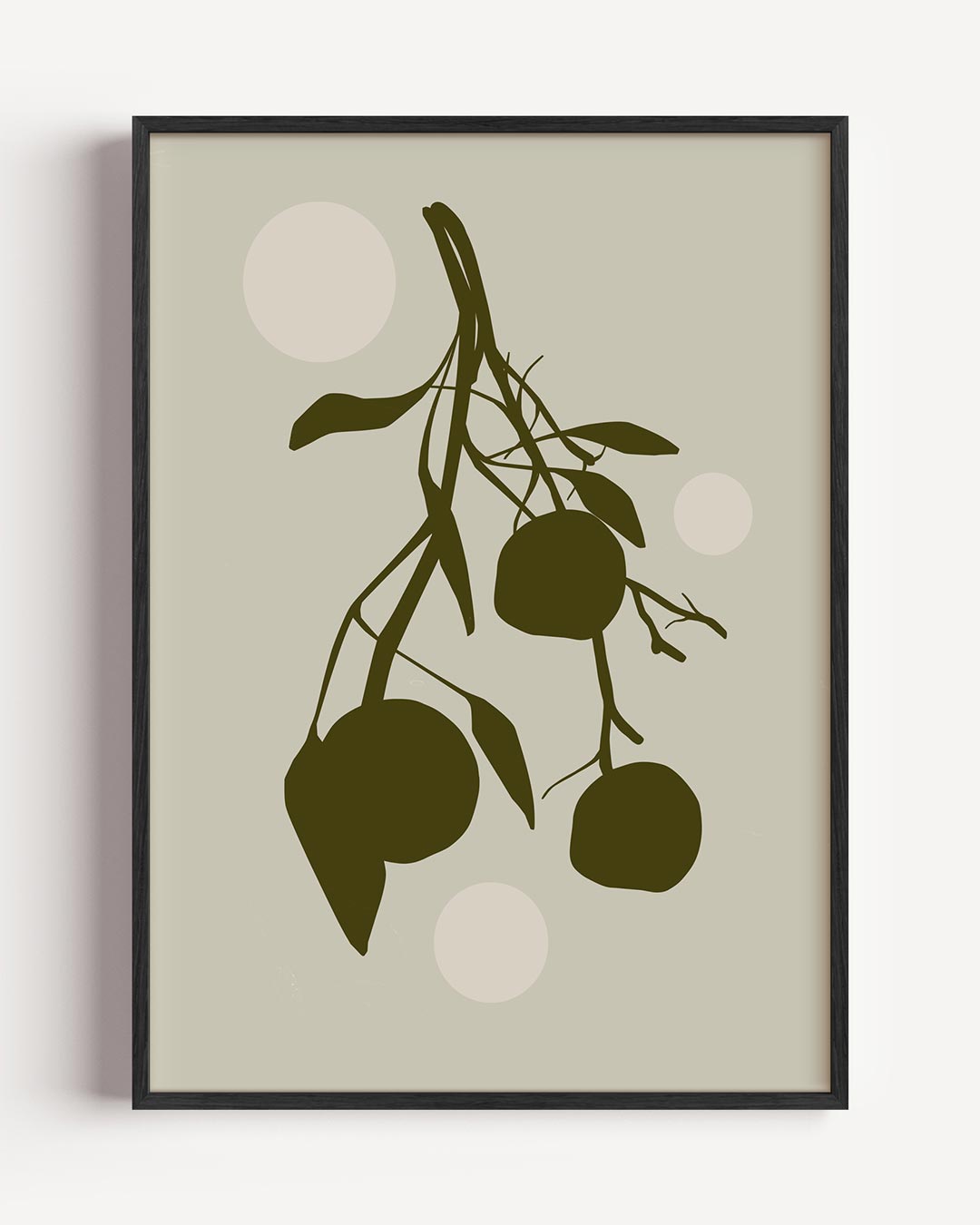 Botanische Minimalistische Kunstposter – bloemen portret poster als wanddecoratie
