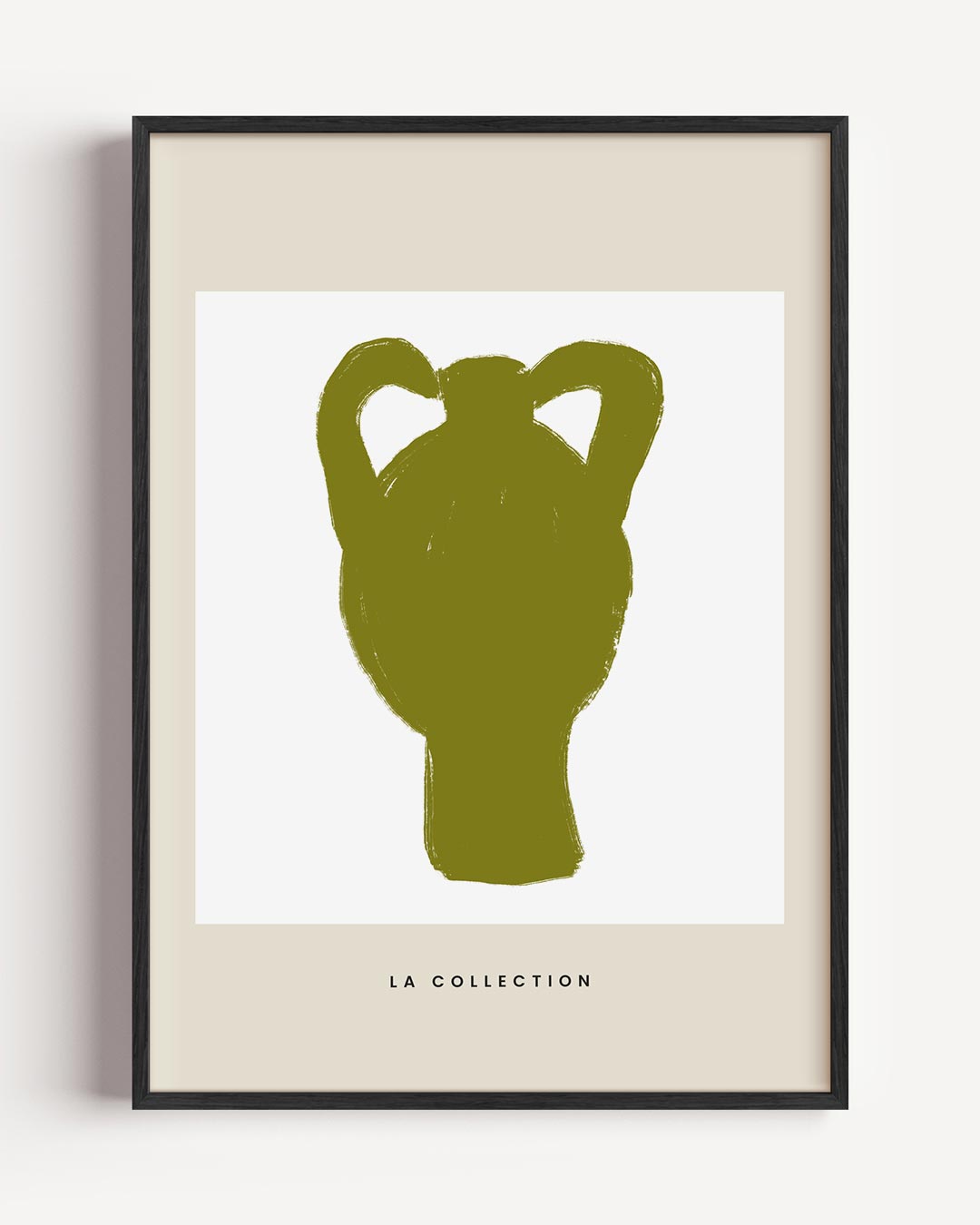 Moderne Amfoor Kunst – boheme portret poster als wanddecoratie