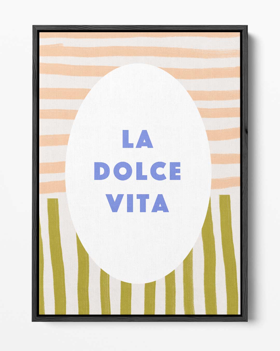 La Dolce Vita – portret kunstwerk als wanddecoratie