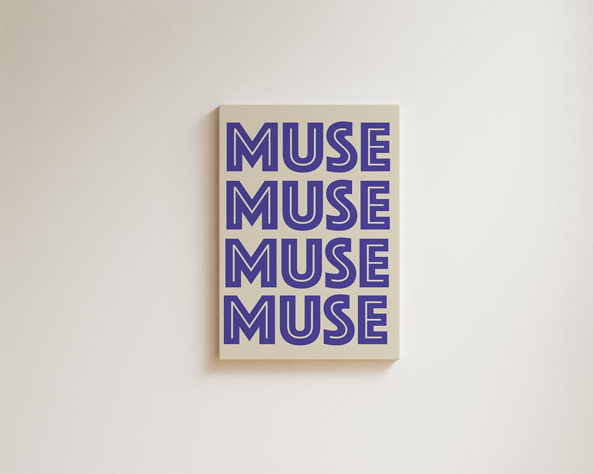 Veelzijdige Muse Herhaling – modern portret kunstwerk van WallArtistic