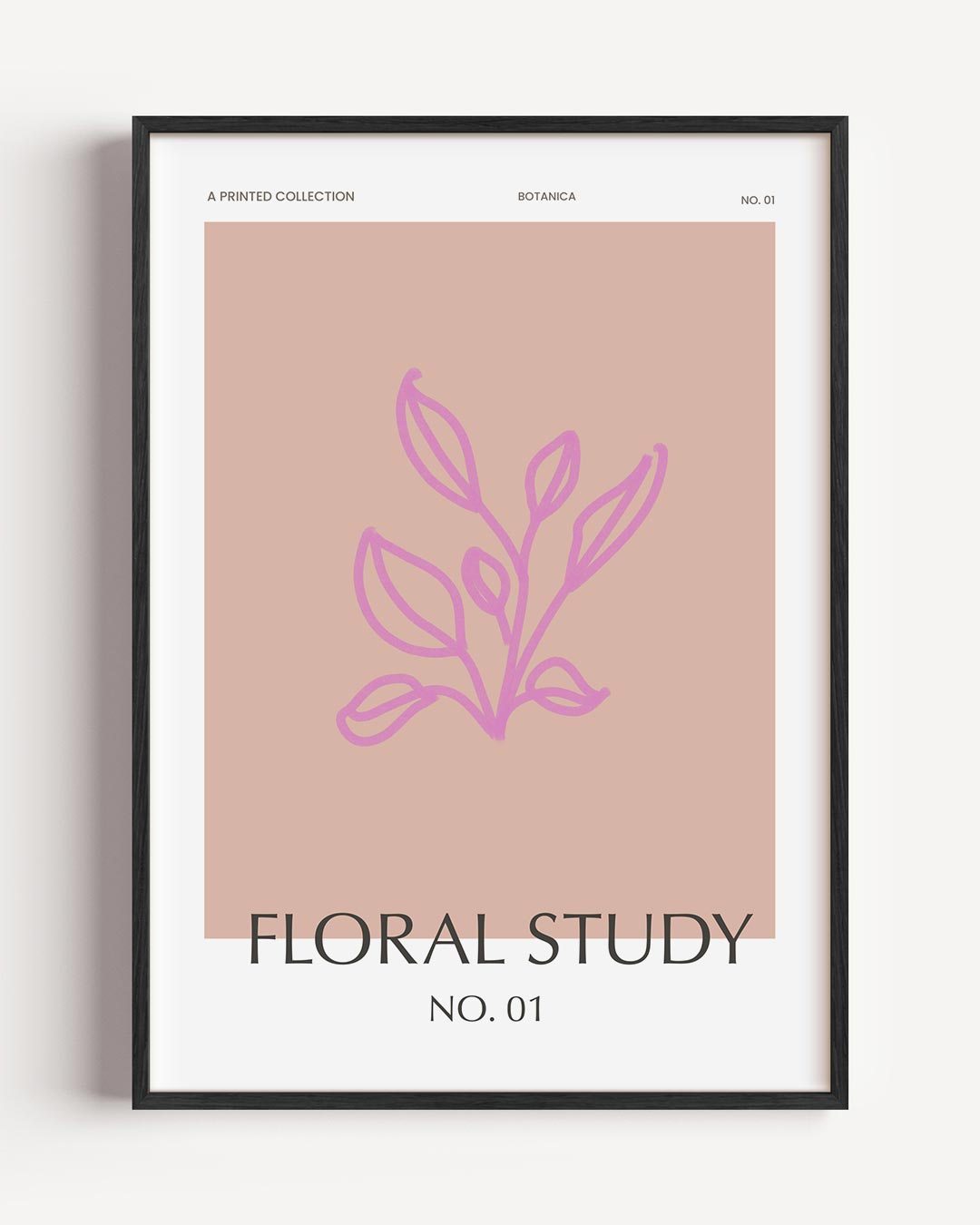 Botanica Floral Study – bloemen portret poster als wanddecoratie