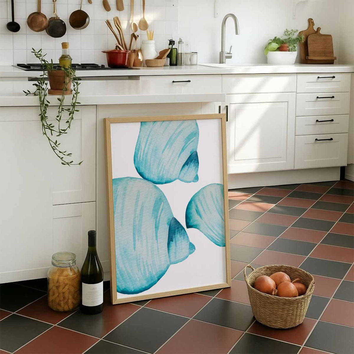 Abstracte Schelpen – dieren portret poster, afbeelding 7