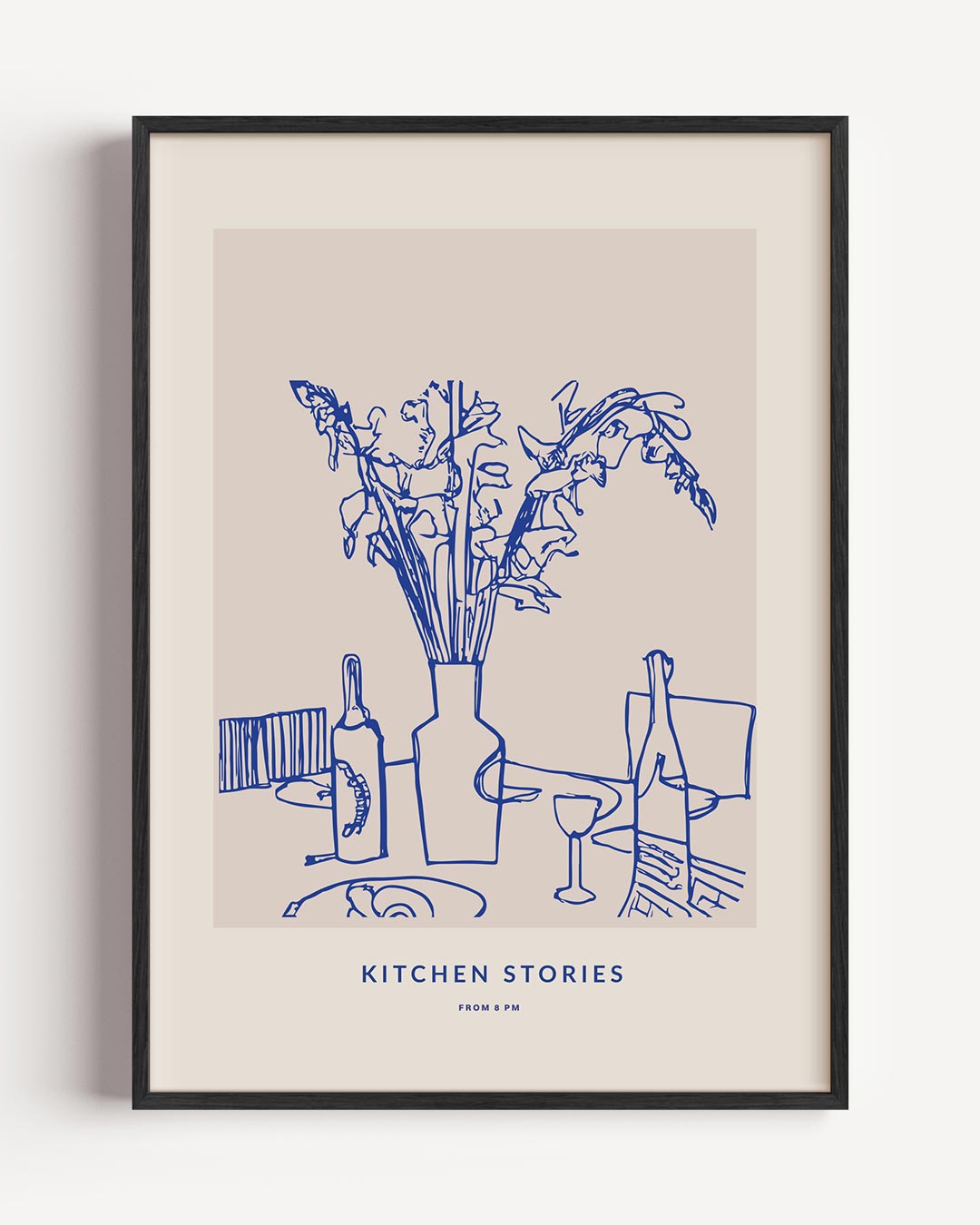 Kitchen Stories Art – keuken portret poster als wanddecoratie