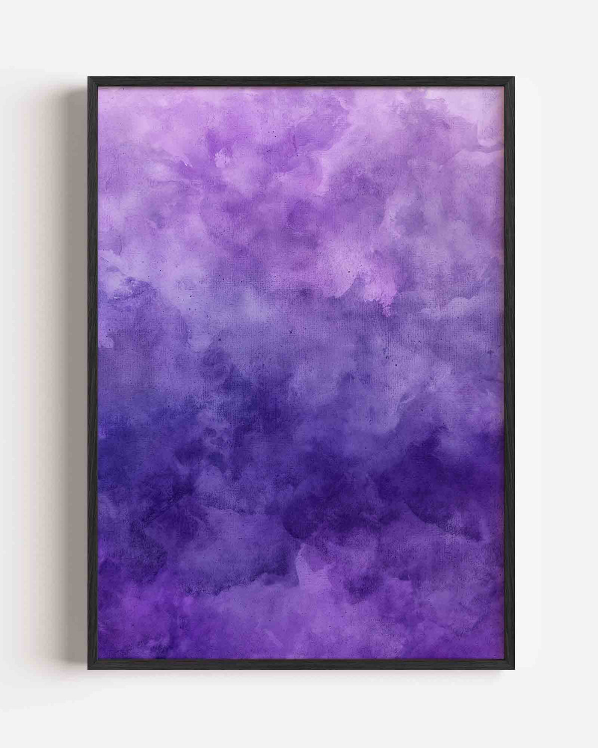 Paarse wolken – Kleur & Vormen portret poster als wanddecoratie