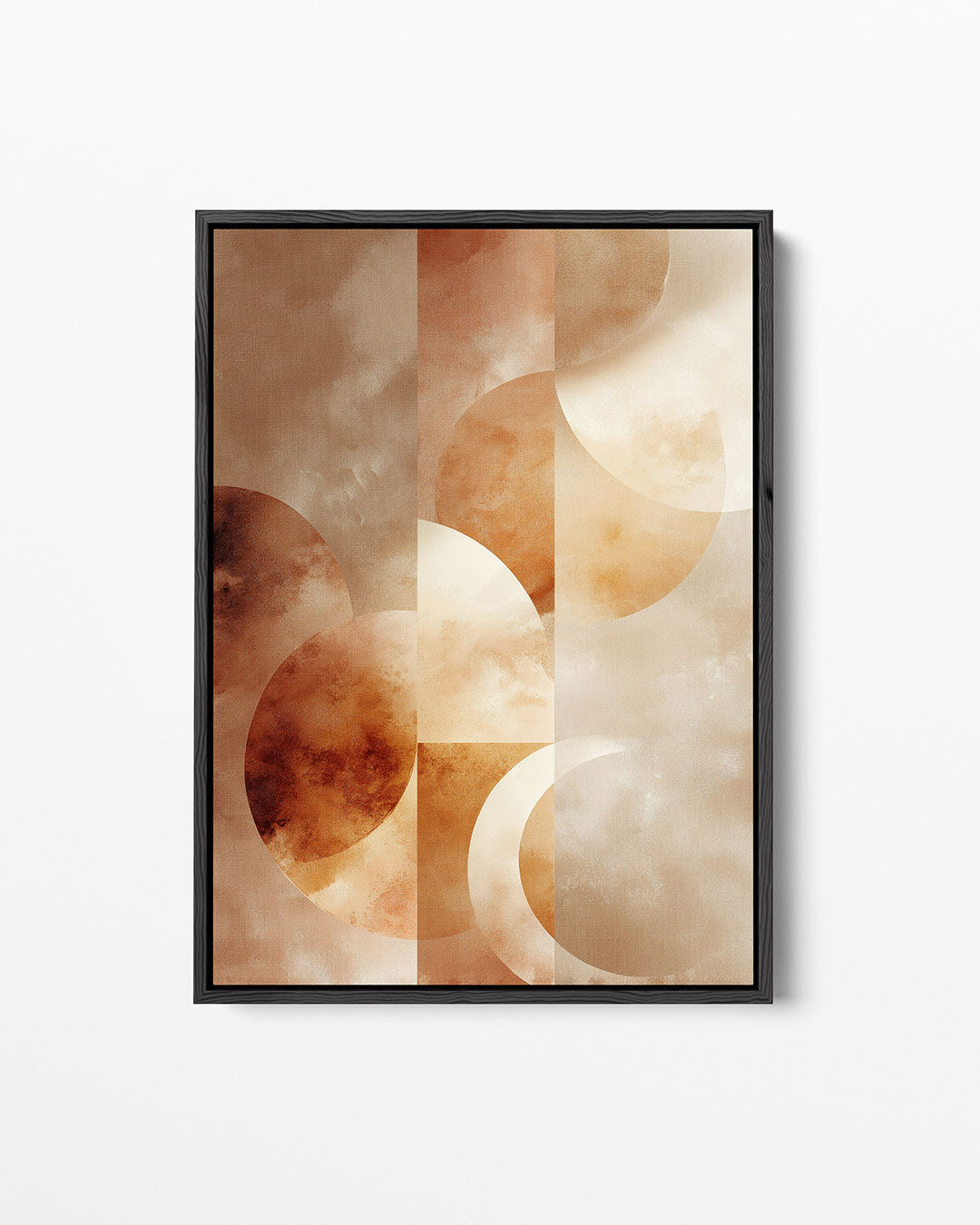 Geometrische vormen – staand wanddecoratie kunstwerk