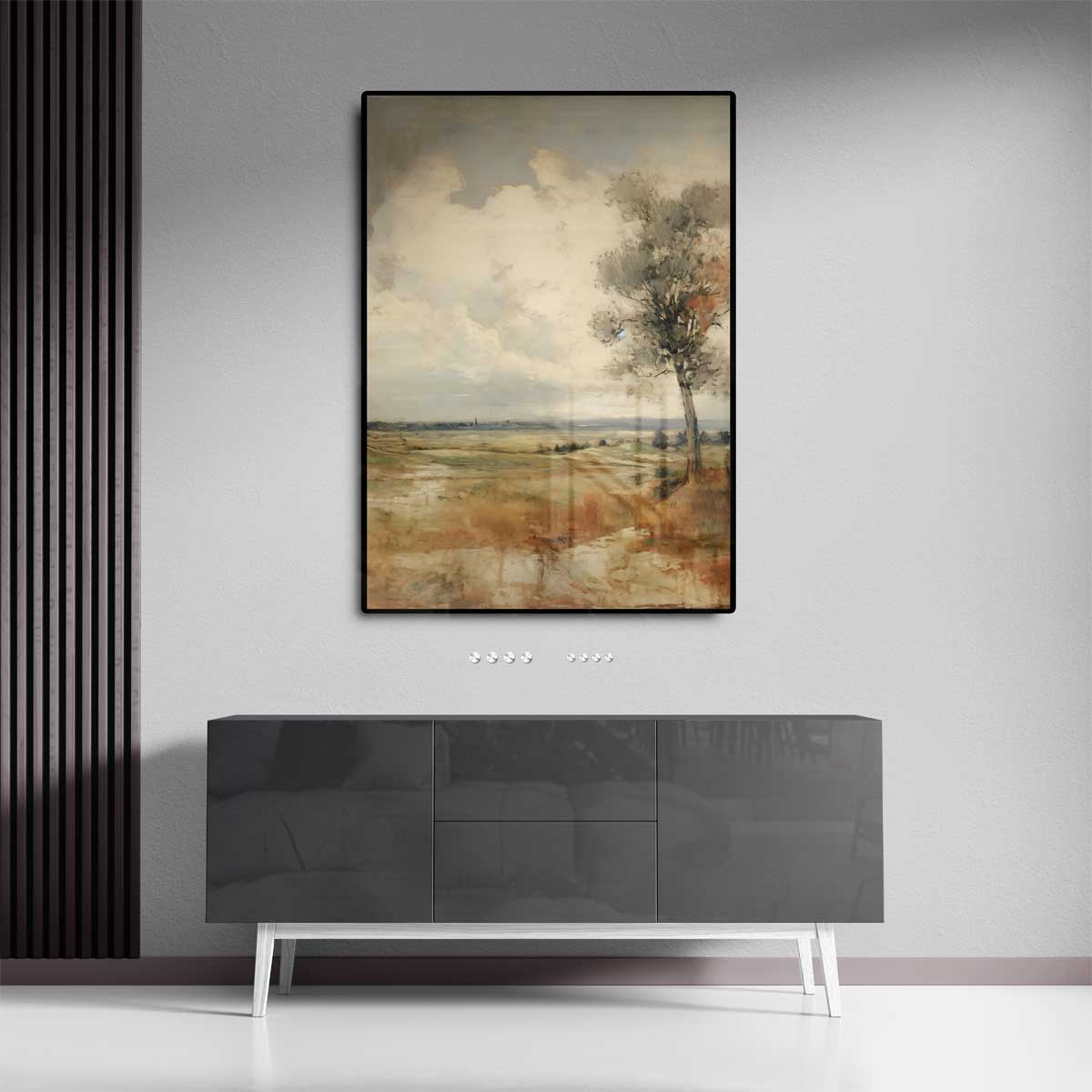 Landschap in Herfstsfeer – canvas kunstwerk als wanddecoratie